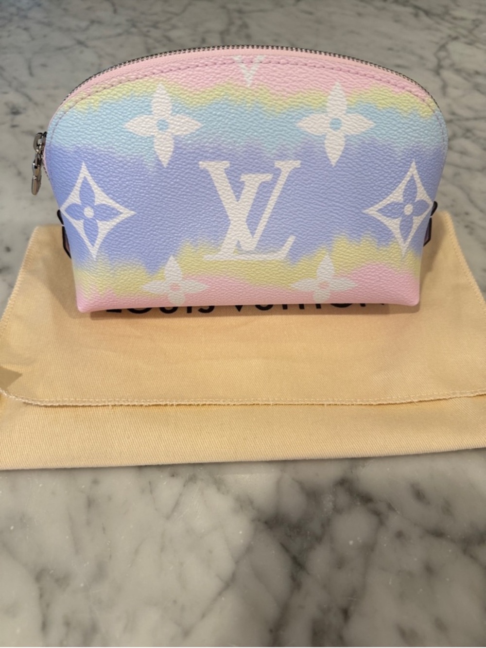 Authentic NWT Louis Vuitton Escale Cosmetic Pouch PM - Picture 3 of 15